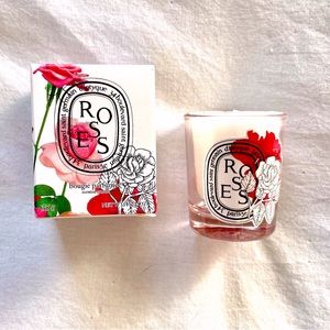 Diptyque - Roses Candle, votive! Brand New! 1.23 oz